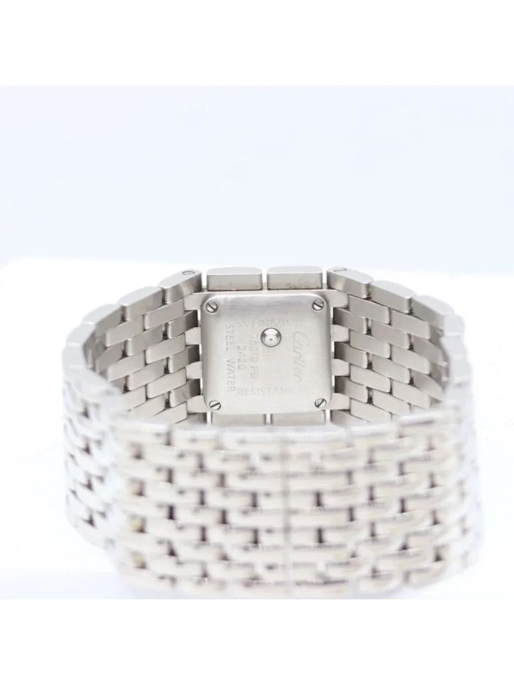 Cartier Pantail Ribbon Quartz White Shell Dial Watch
